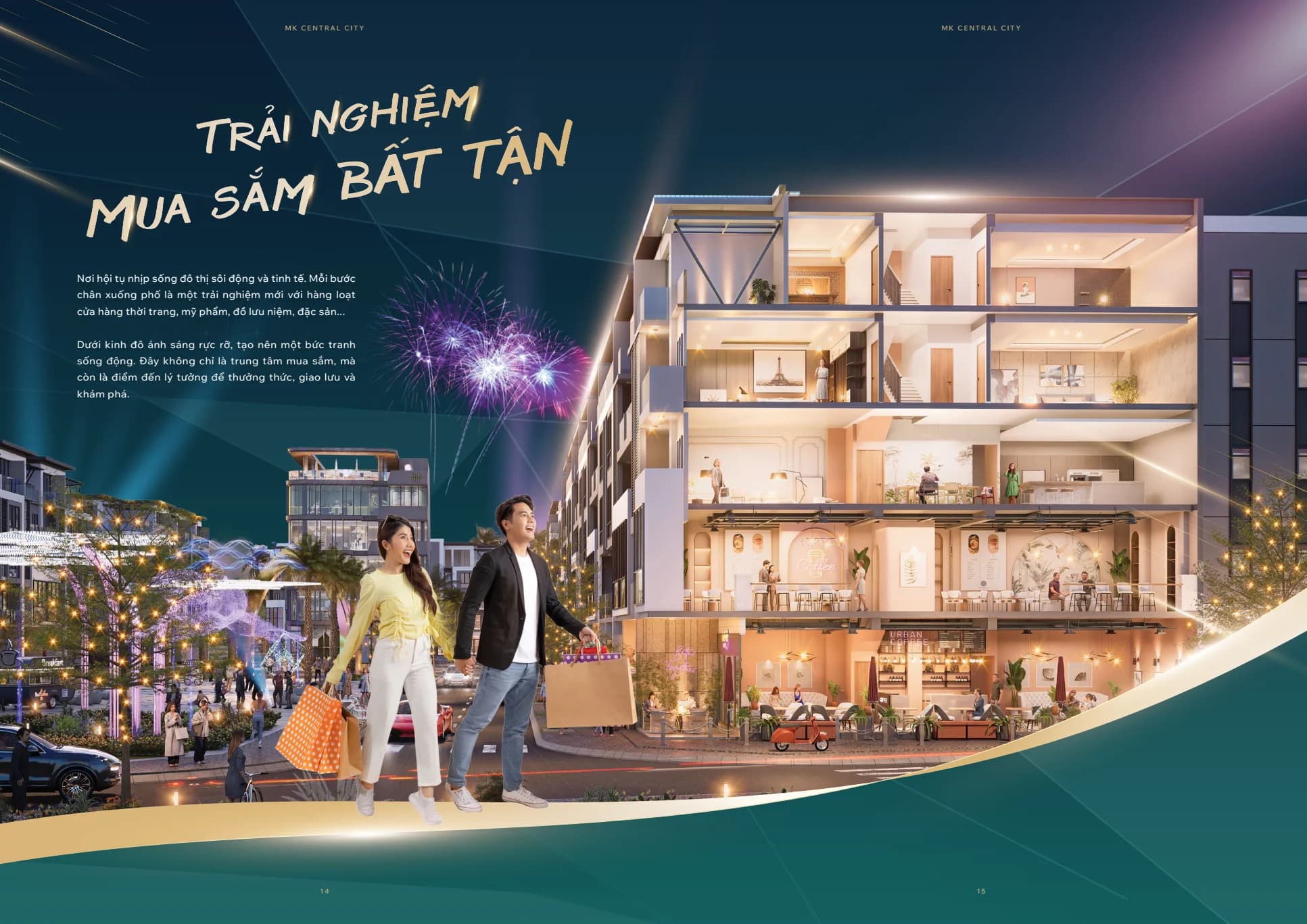 Trải nghiệm mua sắm bất tận