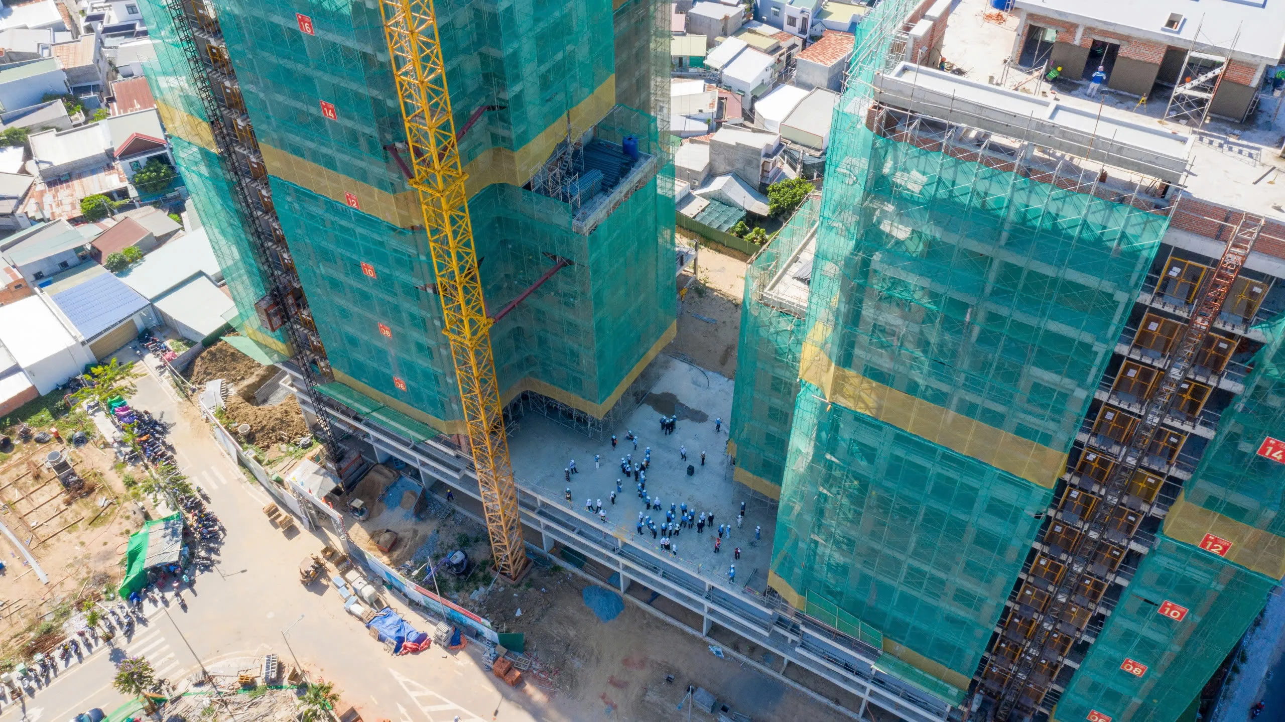 Ảnh thực tế tiến độ dự án Mk Central City